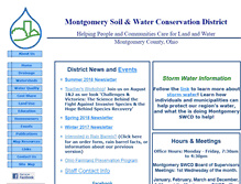Tablet Screenshot of montgomeryswcd.org